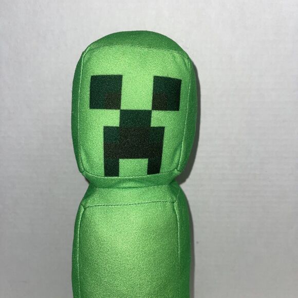 Minecraft Green Creeper Plush Toy-Toy Factory Stuffed 13” - Picture 2 of 9